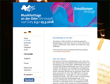 Tablet Screenshot of musikfesttage.de
